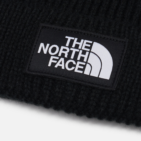 Шапка The North Face TNF Logo Box Pom TNF Black
