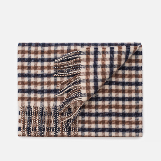 Шарф Aquascutum Club Check Lambswool Vicuna