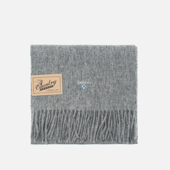 Шарф Barbour Plain Lambswool Light Grey Marl