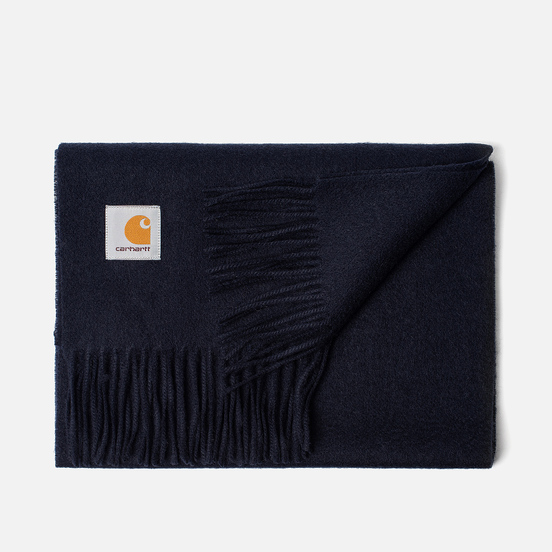 Шарф Carhartt WIP Clan Dark Navy