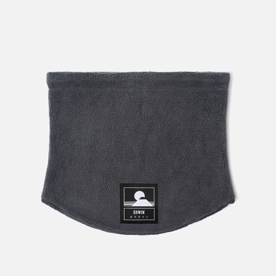 Шарф Edwin Neck Garment Wash Ebony