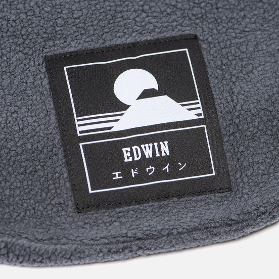 Шарф Edwin Neck Garment Wash Ebony