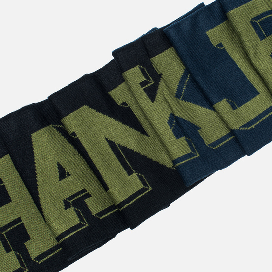 Шарф Han Kjobenhavn Logo KJBN Army Green