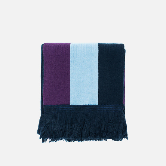 Шарф Han Kjobenhavn Logo KJBN White/Black/Blue/Purple