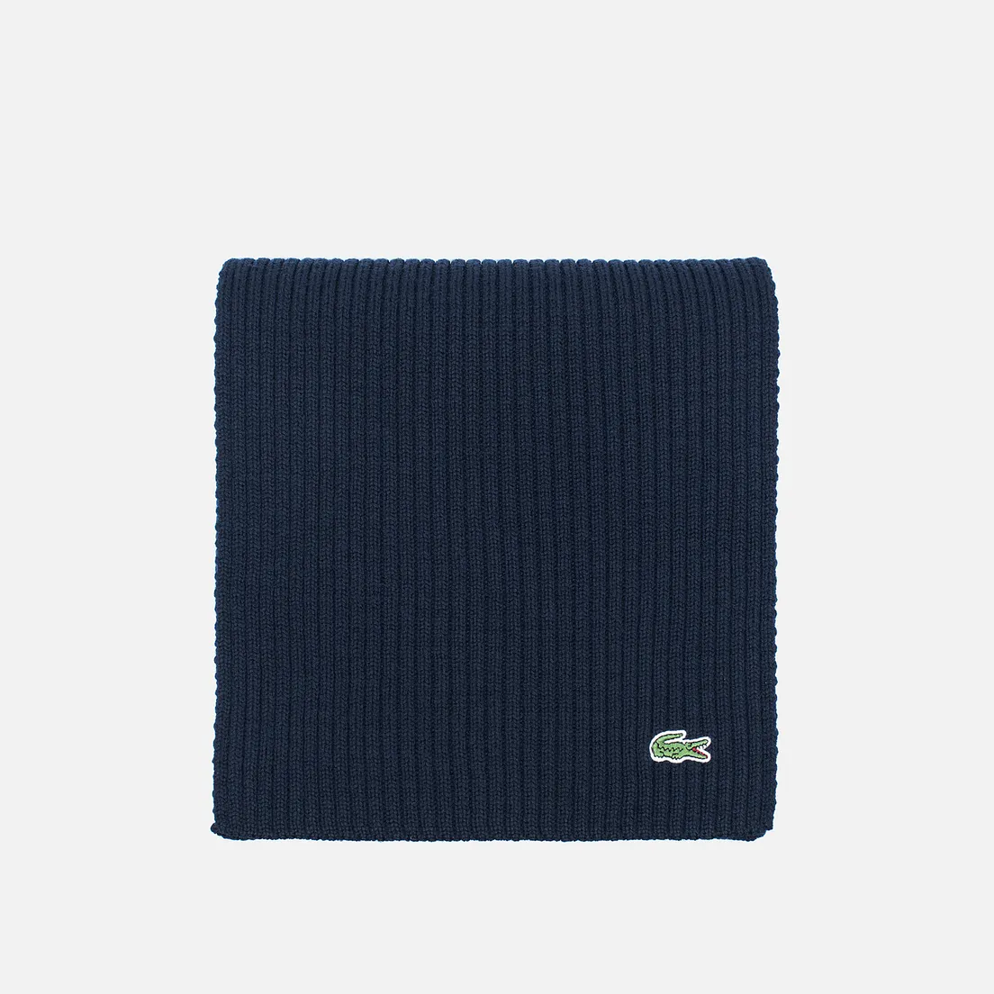 Lacoste Шарф Green Croc Wool