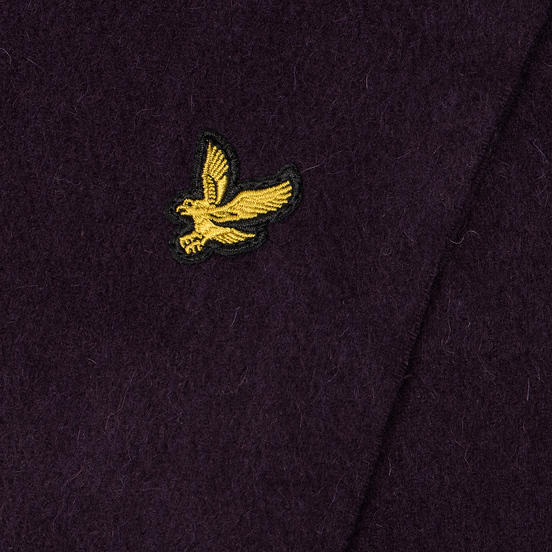 Шарф Lyle & Scott Plain Lambswool Deep Plum