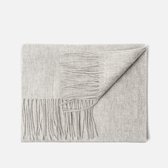 Шарф Lyle & Scott Plain Lambswool Light Grey Marl