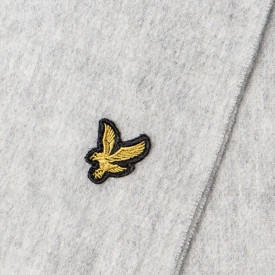 Шарф Lyle & Scott Plain Lambswool Light Grey Marl