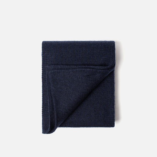 Шарф Polo Ralph Lauren Bulldog Wool Blend Navy