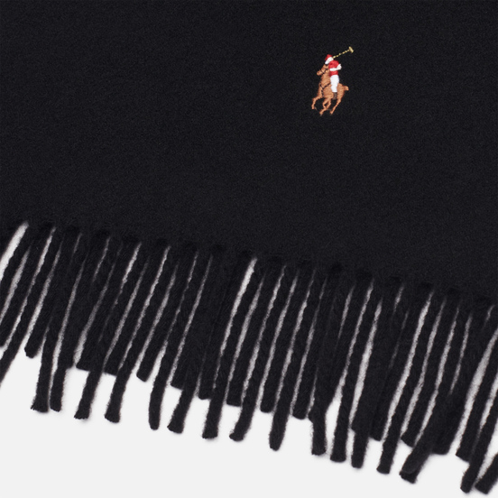 Шарф Polo Ralph Lauren Oblong Sigh It Wool Black