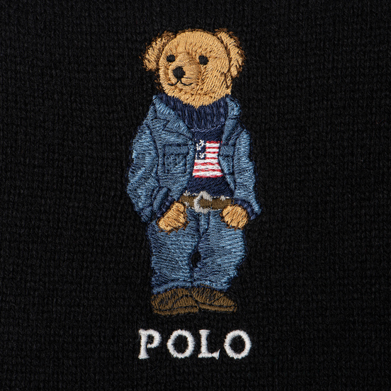 Шарф Polo Ralph Lauren SW Bear Acrylic Blend Black