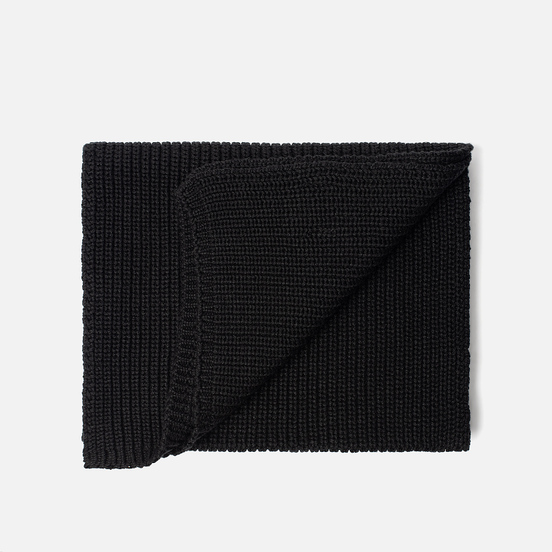 Шарф Tommy Jeans Basic Flag Rib Black