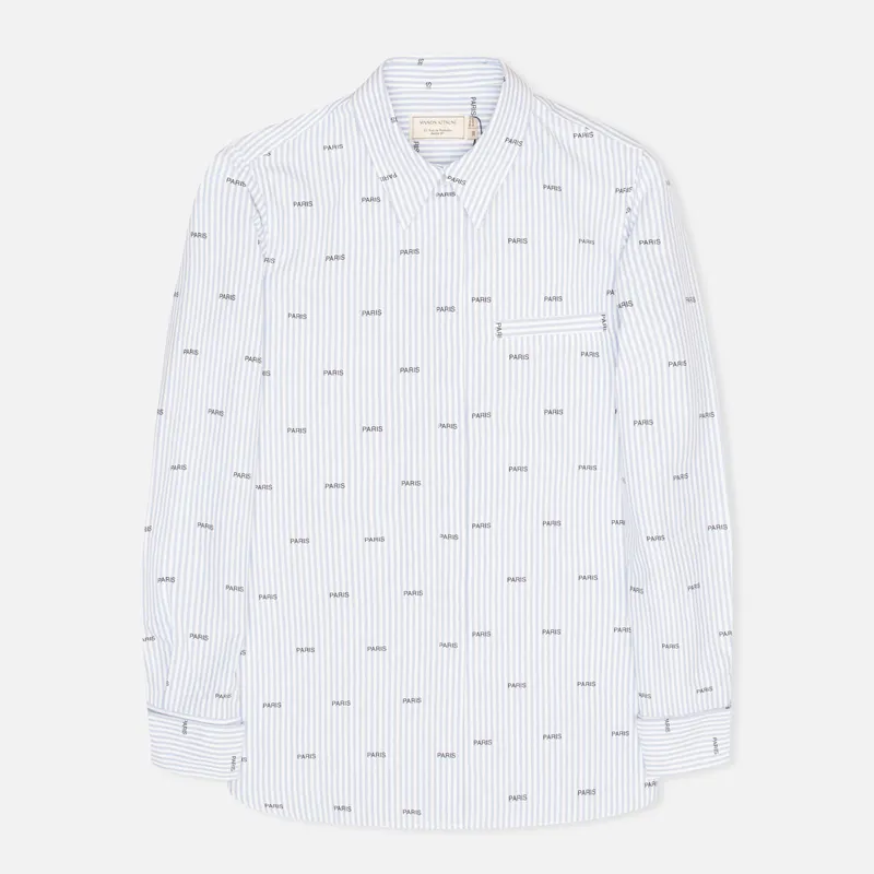 Maison Kitsune Женская рубашка Paris Joe