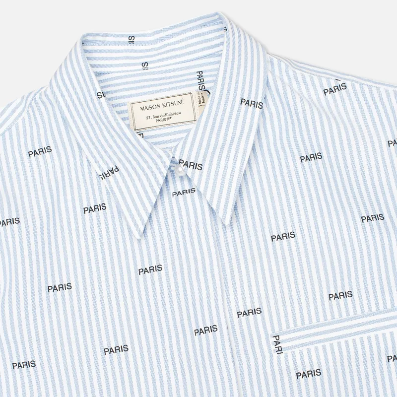 Maison Kitsune Женская рубашка Paris Joe