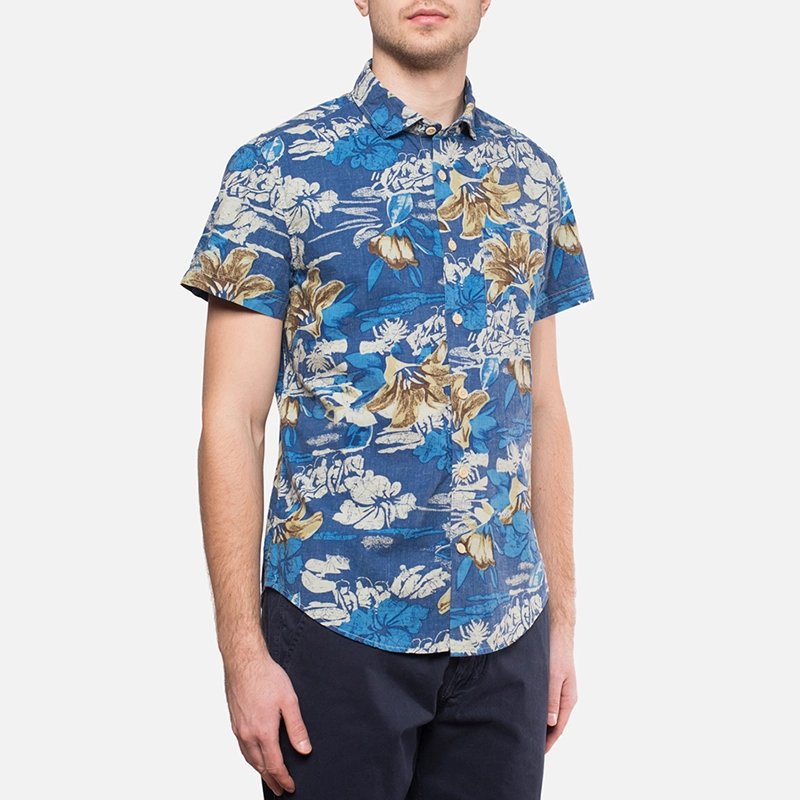 Woolrich Мужская рубашка Bruce Hawaiian