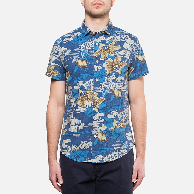 Woolrich Мужская рубашка Bruce Hawaiian