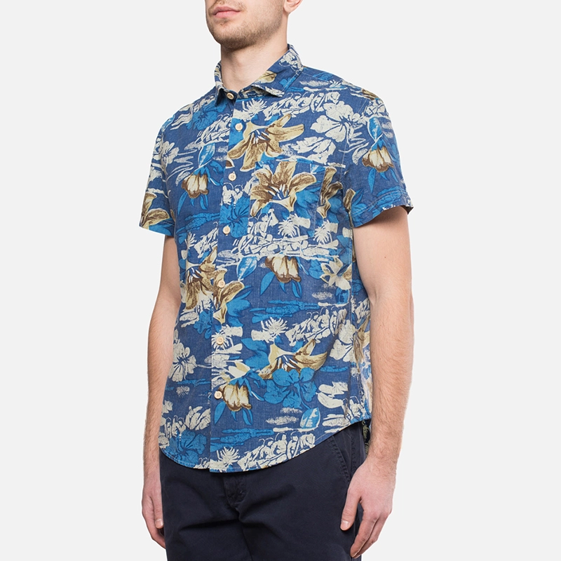 Woolrich Мужская рубашка Bruce Hawaiian