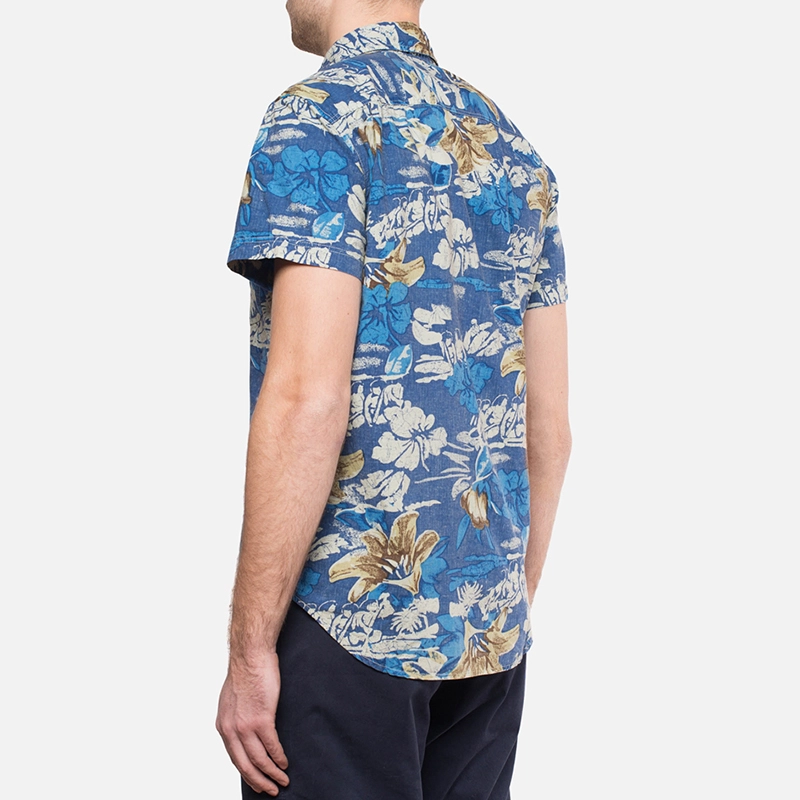 Woolrich Мужская рубашка Bruce Hawaiian