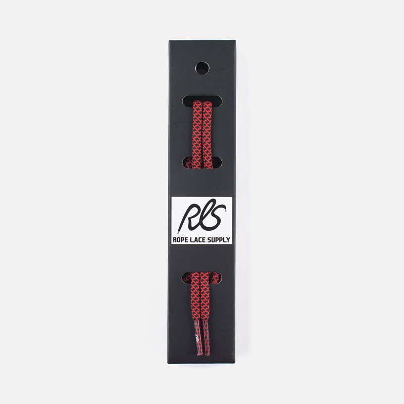 Rope Lace Supply Шнурки Black/Red