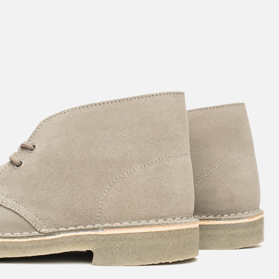 Мужские ботинки Clarks Originals x Herschel Supply Co. Desert Boot Grey Suede