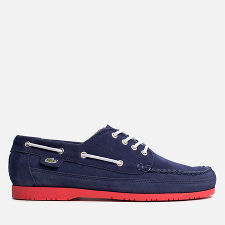 Мужские ботинки Lacoste Live Oxcroft Suede Dark Blue/Red