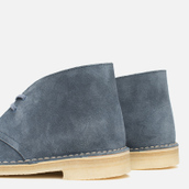 clarks boots blue