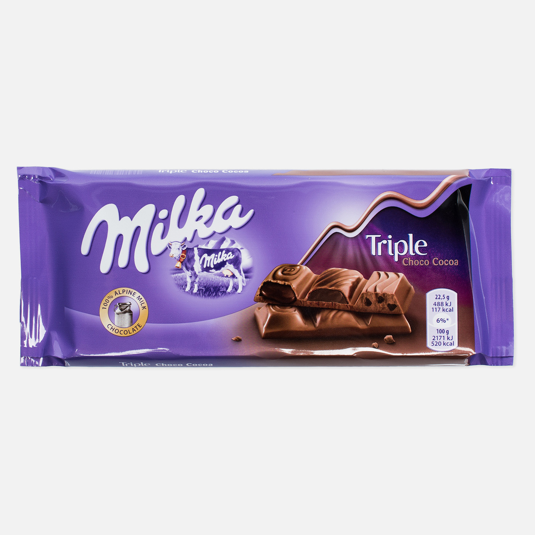 Milka Шоколад Triple Cocao 100g