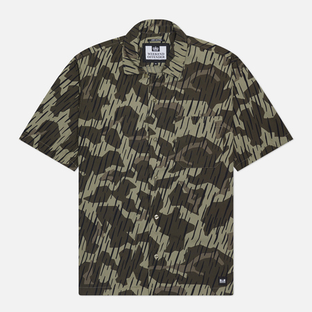   Brandshop Мужская рубашка Weekend Offender Monuriki Camo, цвет оливковый, размер XL