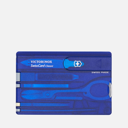 Многофункциональный набор Victorinox Classic, цвет синий