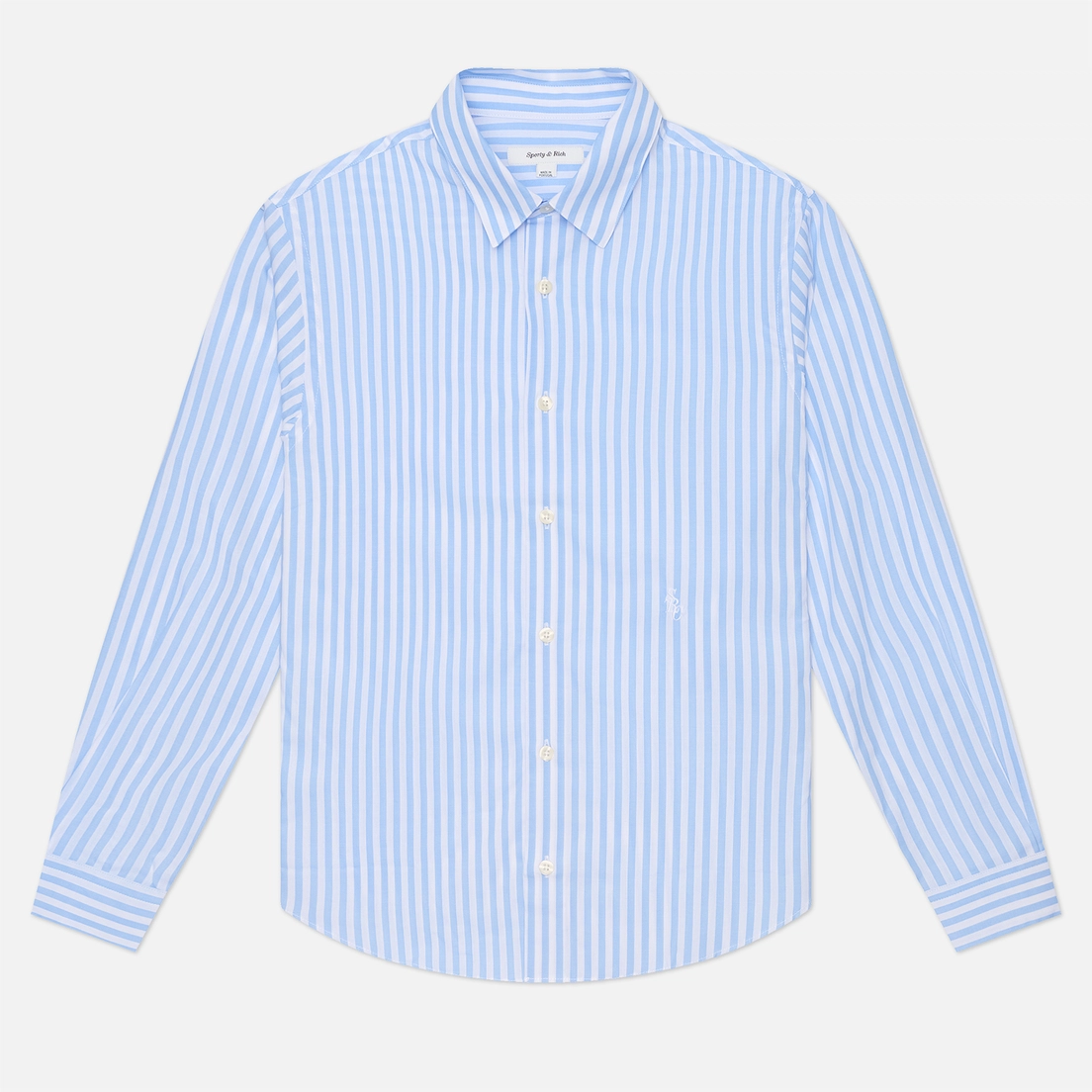 Sporty & Rich Женская рубашка SRC Embroidered Button Down