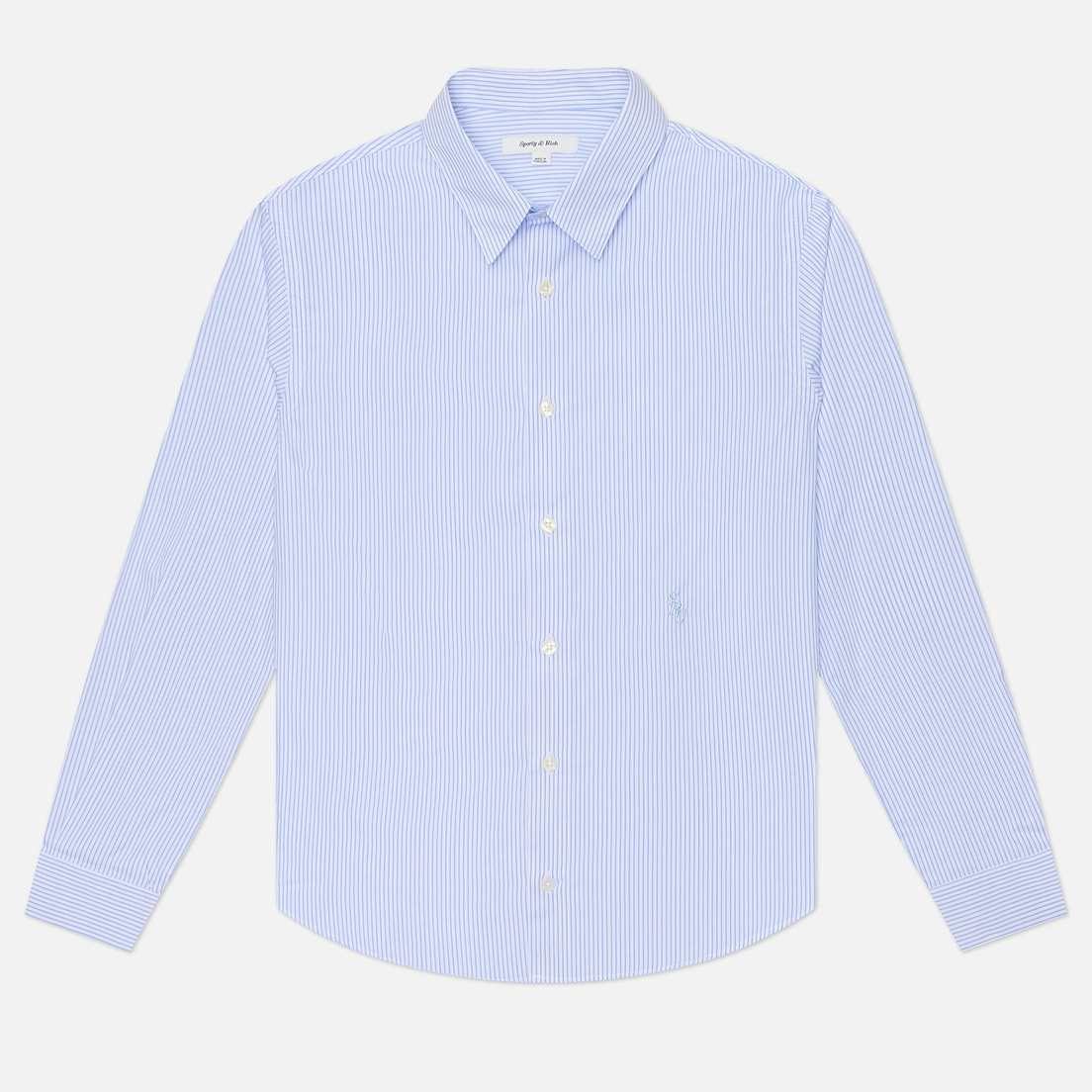 Sporty & Rich Женская рубашка SRC Embroidered Button Down