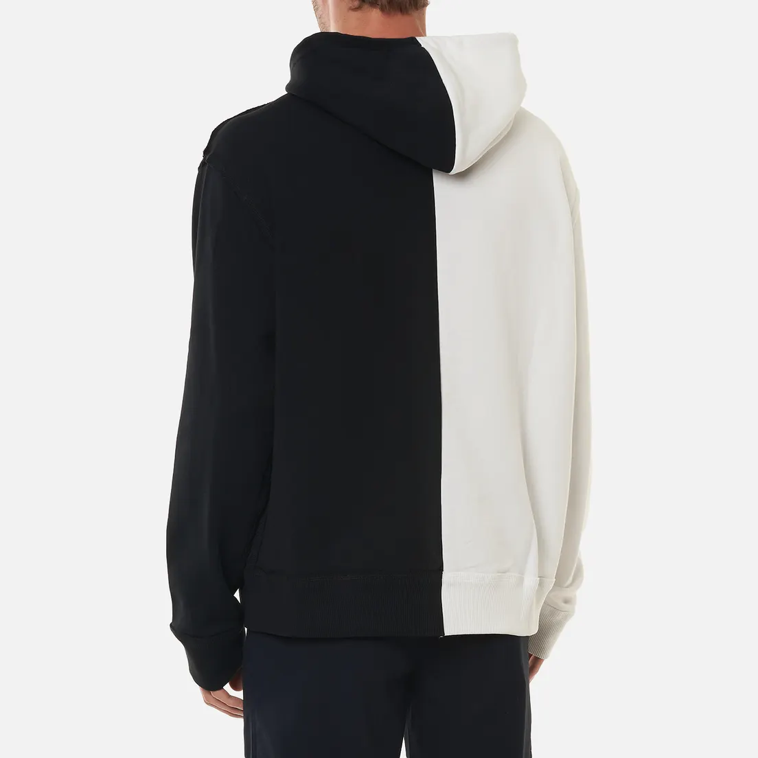 Fred Perry Мужская толстовка x Raf Simons Printed Patch Zip Through Hoodie