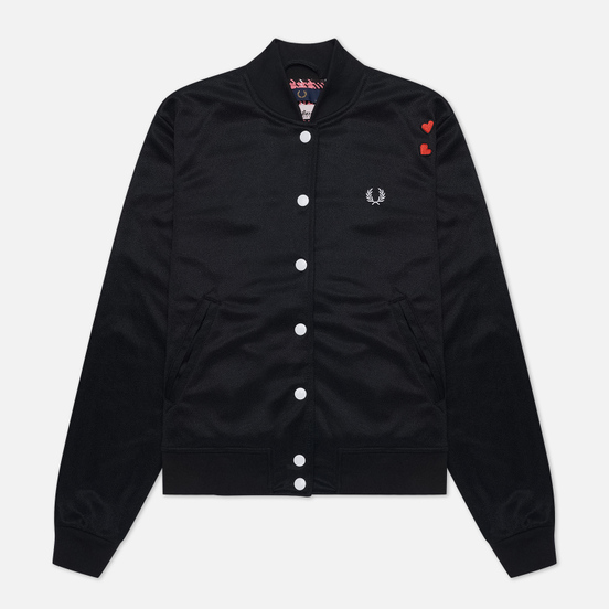 Женская куртка бомбер Fred Perry x Amy Winehouse Laurel Wreath Black