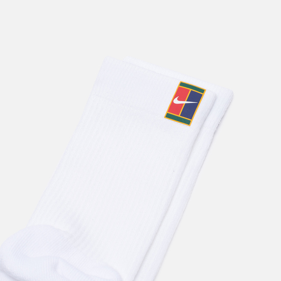 Комплект носков Nike 2-Pack Multiplier Crew Cushioned White/White