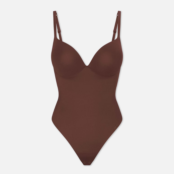 Женское боди SKIMS Ultimate Body Thong Bodysuit