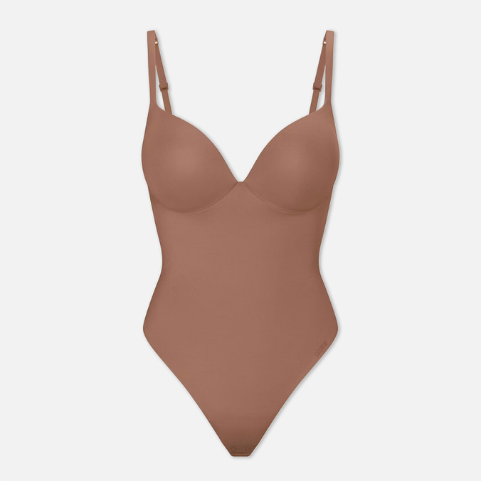 Женское боди SKIMS Ultimate Body Thong Bodysuit