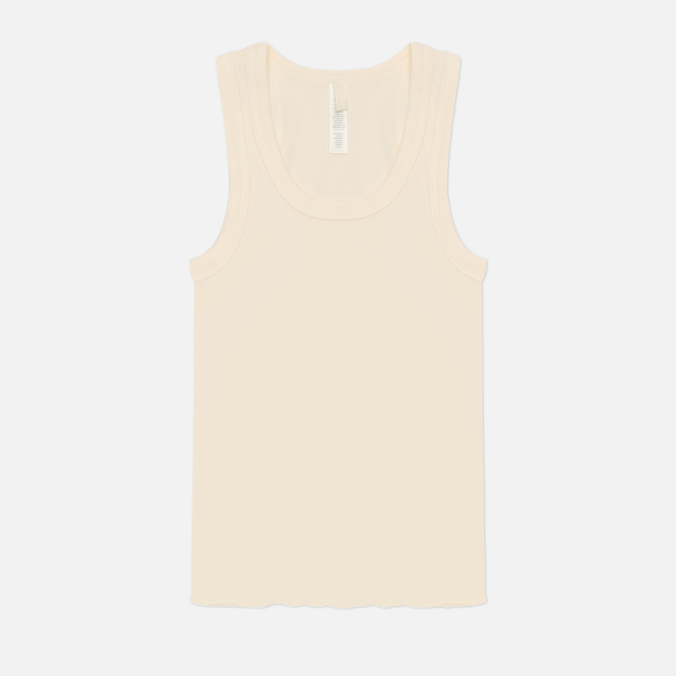 Женская майка SKIMS Cotton Rib Cropped Tank