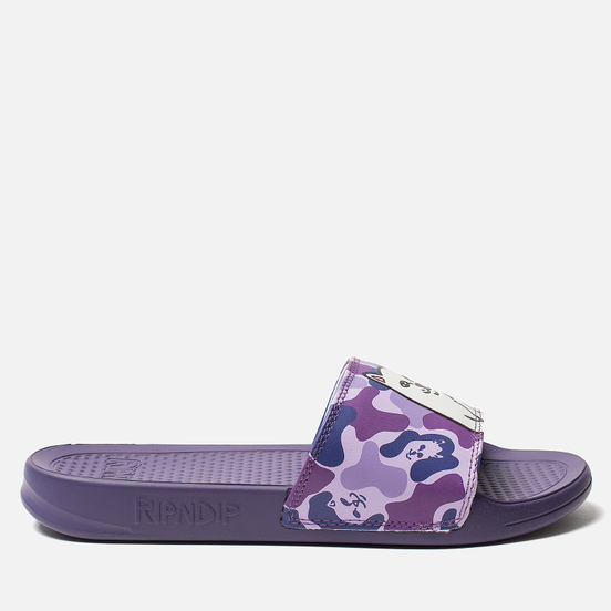 Сланцы RIPNDIP Lord Nermal Purple Camo