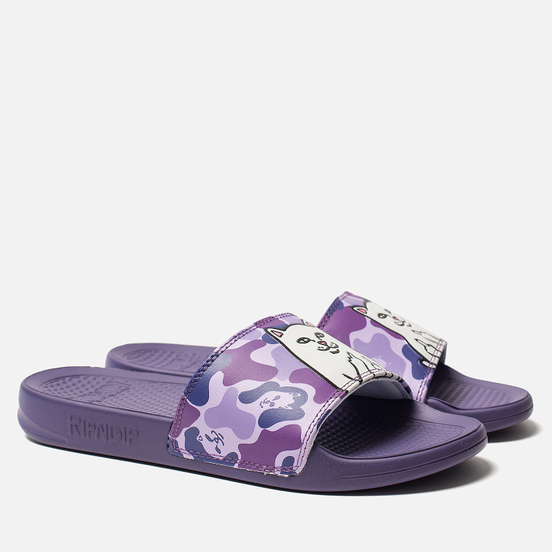 Сланцы RIPNDIP Lord Nermal Purple Camo