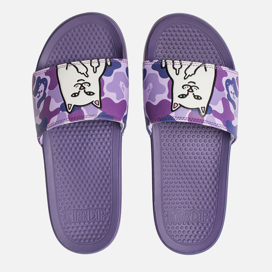 Сланцы RIPNDIP Lord Nermal Purple Camo