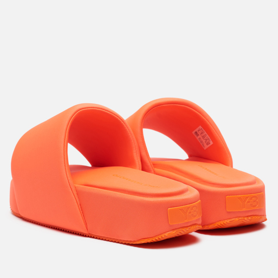 Мужские сланцы Y-3 Slide Solar Orange/Solar Orange/Solar Orange