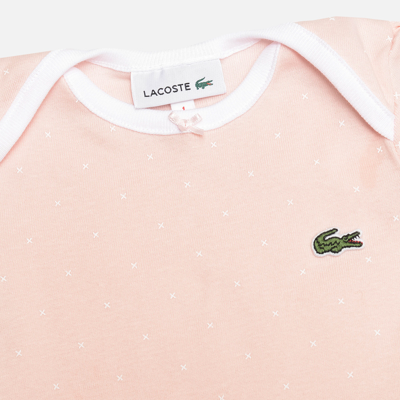 Lacoste Набор детских пижам Baby Girl 2 Sleepsuits