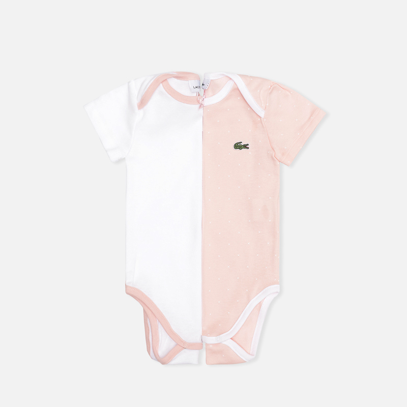 Lacoste Набор детских пижам Baby Girl 2 Sleepsuits