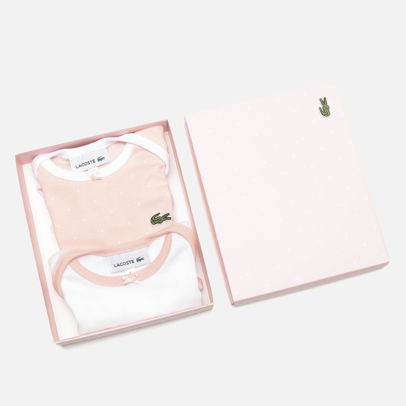 Lacoste Набор детских пижам Baby Girl 2 Sleepsuits