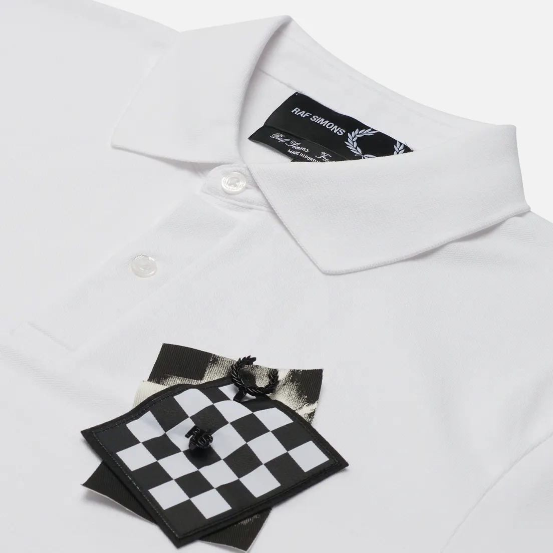 Fred Perry Мужское поло x Raf Simons Chest Patch