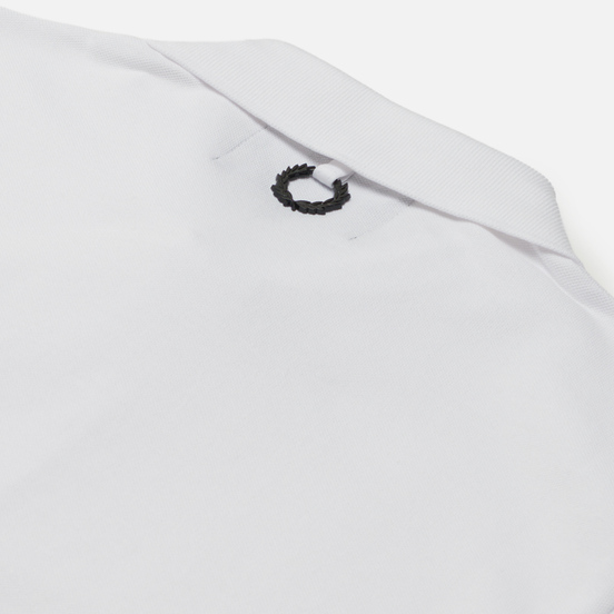 Мужское поло Fred Perry x Raf Simons Chest Patch White