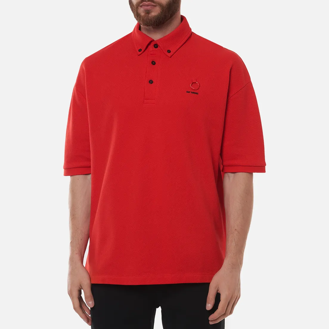 Fred Perry Мужское поло x Raf Simons Button Down