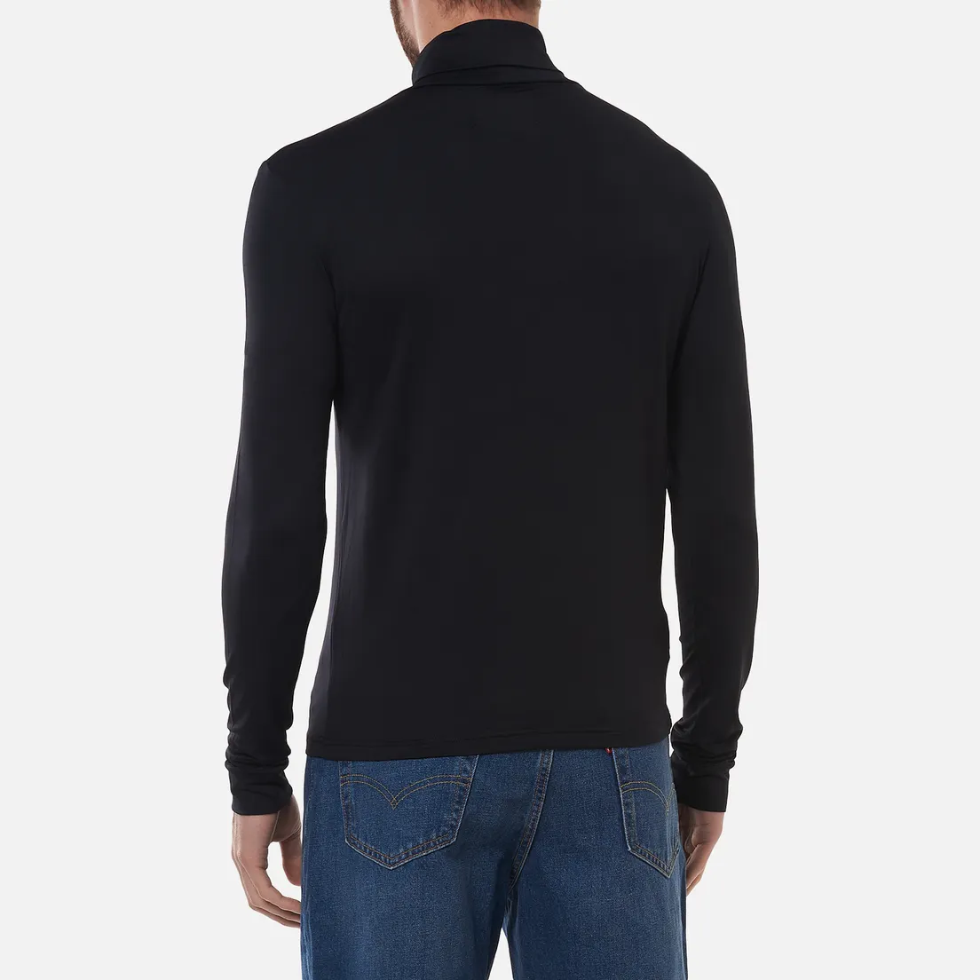 Fred Perry Мужская водолазка x Raf Simons Laurel Wreath Detail Roll Neck