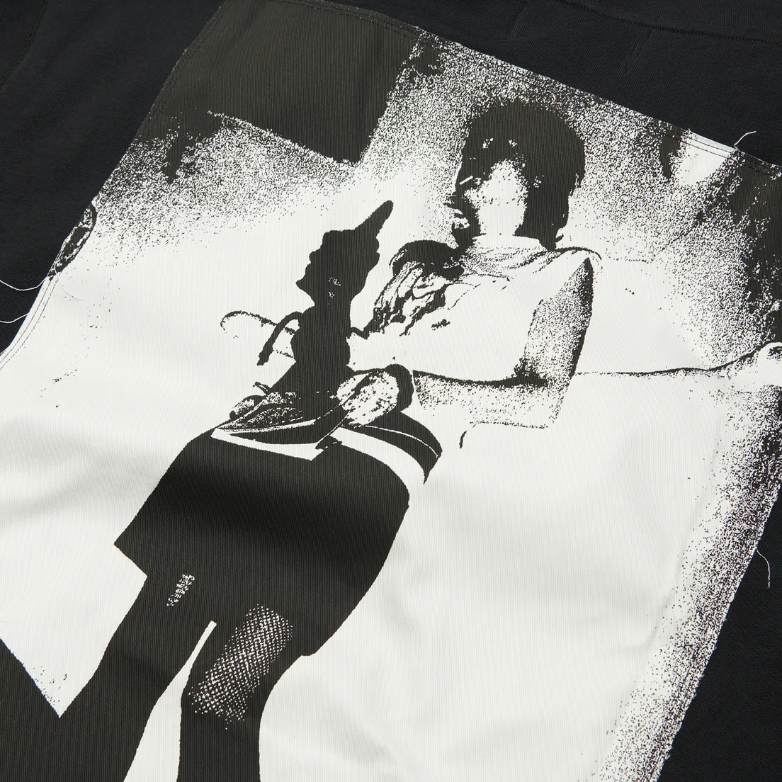 Fred Perry Мужская толстовка x Raf Simons Detail Printed Patch Hoodie