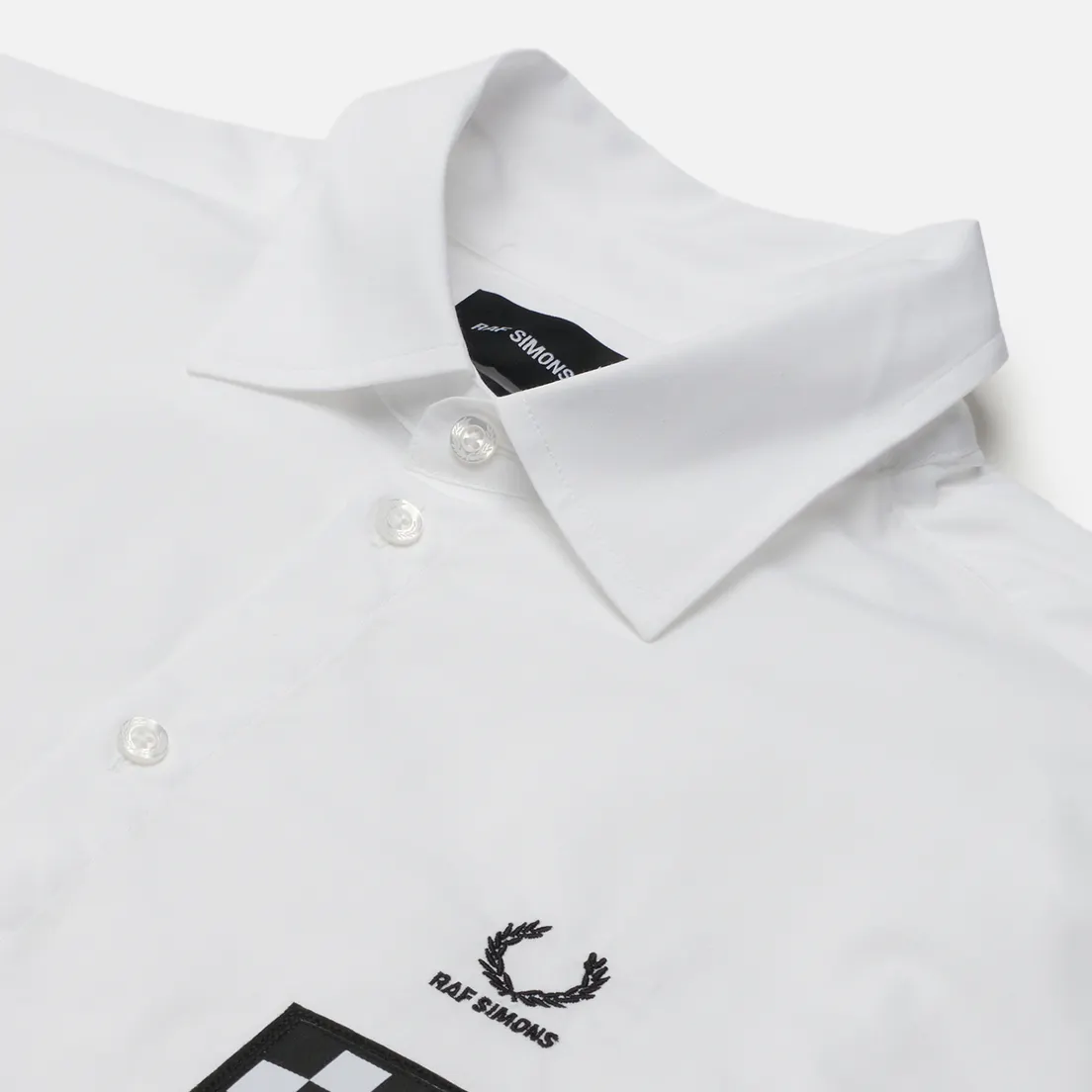 Fred Perry Мужская рубашка x Raf Simons Oversized Printed Patch